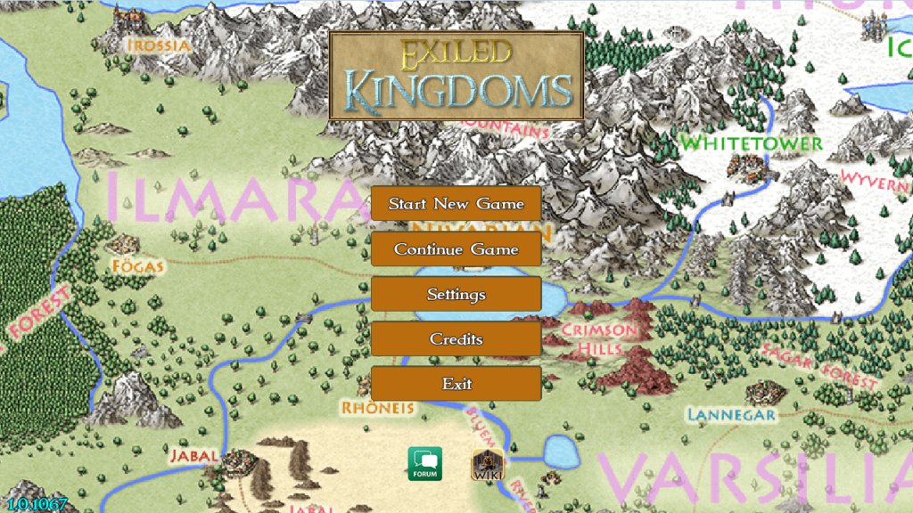 Exiled kingdoms ковчег лотасана карта